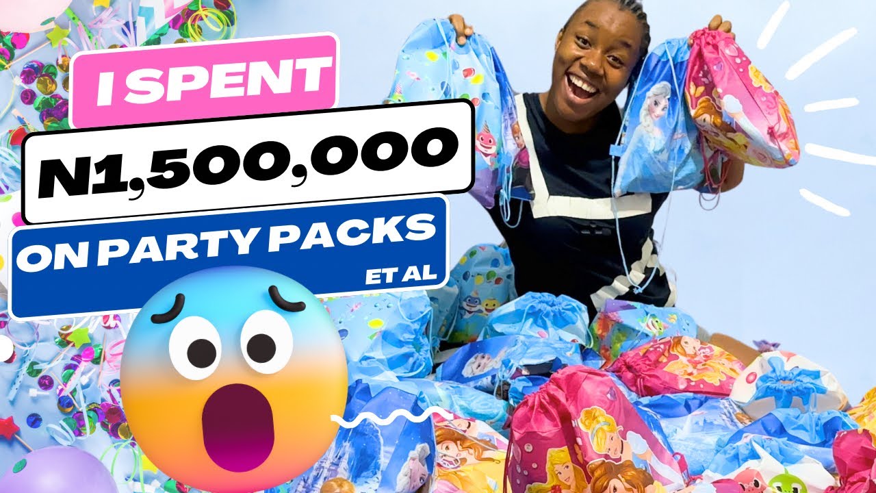 PLANNING A BIRTHDAY PARTY IN NIGERIA | BUDGET FRIENDLY PARTY PACK IDEAS | DIY BALOON DECOR
