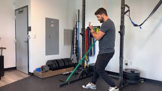 Elbow Flexion with Band Distraction