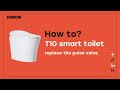 How to Replace the Pulse Valve on the HOROW T10 Smart Bidet Toilet | Step-by-Step Repair Guide