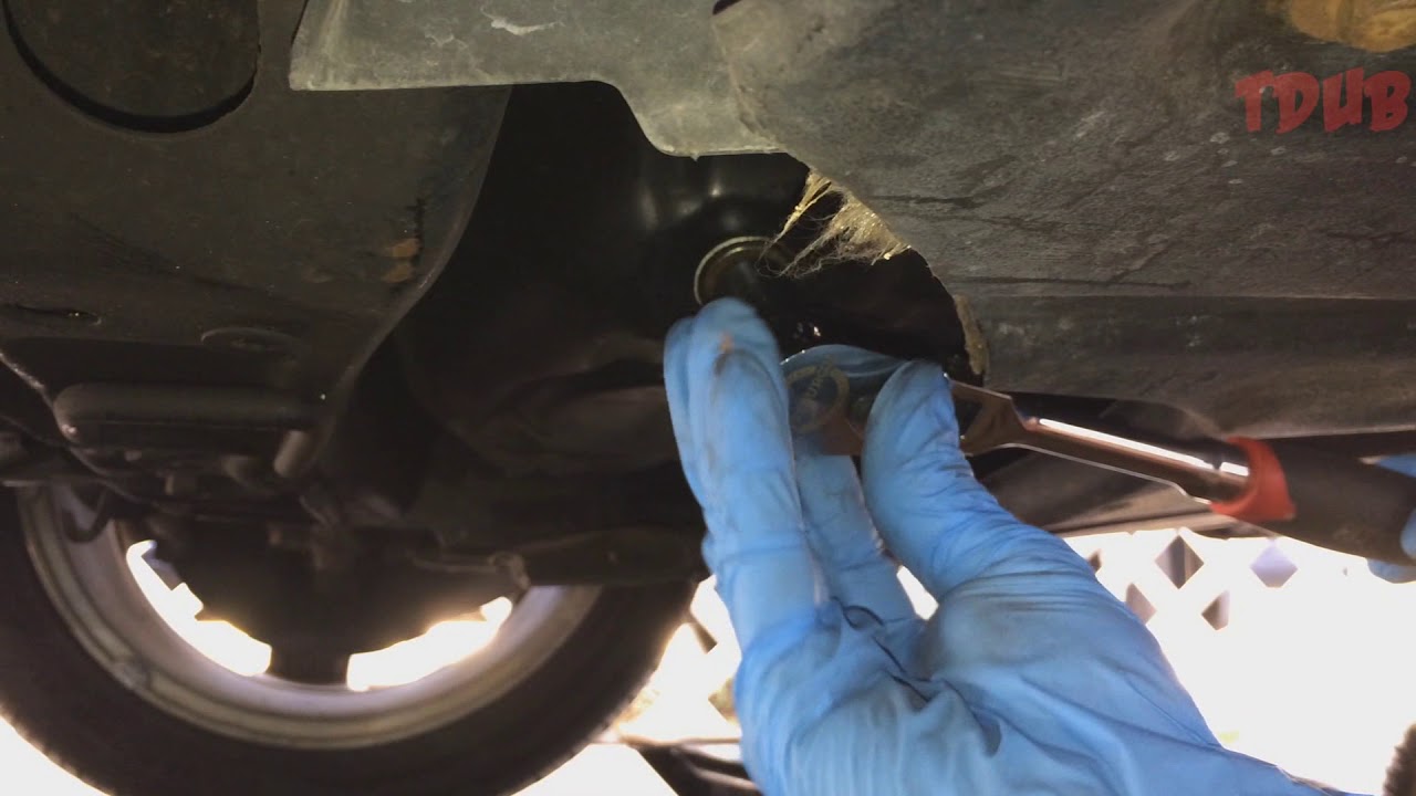 Lexus is300 2jzge 5 minute oil change YouTube