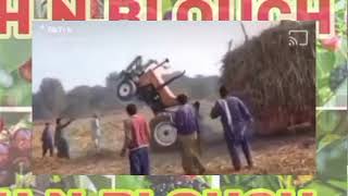 Dangerous Accident Tractor Trolly Loaded With Shugercane