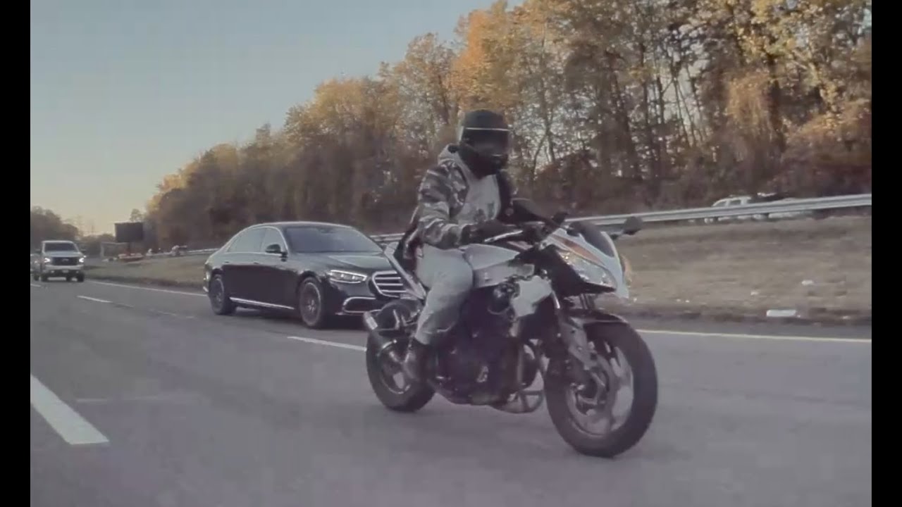 motorcycle lane splits and - YouTube