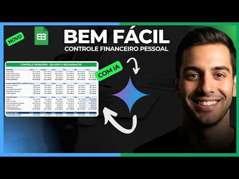 Planilha de Controle Financeiro para Restaurante e Delivery no Google Sheets (Grátis, com IA)