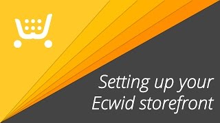 Celebrity Setting up your Ecwid storefront | Adobe Muse eCommerce Profile