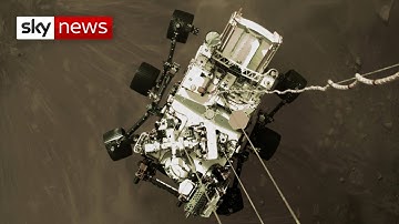 NASA releases video of Perseverance rover’s Mars landing