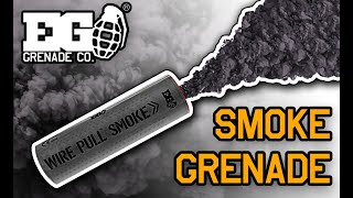 WP40  Black Smoke Grenade - Smoke Bomb - Smoke Effect