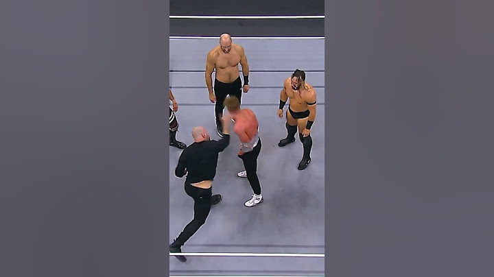 What happened to #OrangeCassidy during #AEWDynamite?
