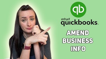How to update or amend business information or details on invoices on QuickBooks Self-Employed