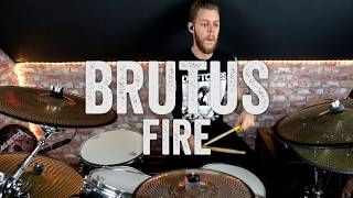 BRUTUS - Fire | One Minute Drumcover |