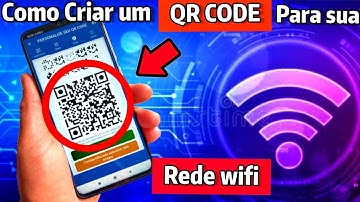 COMO CRIAR UM QR CODE PARA SUA REDE WIFI PELO CELULAR | 2025