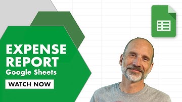 Monthly Expense Report Template - Google Sheets