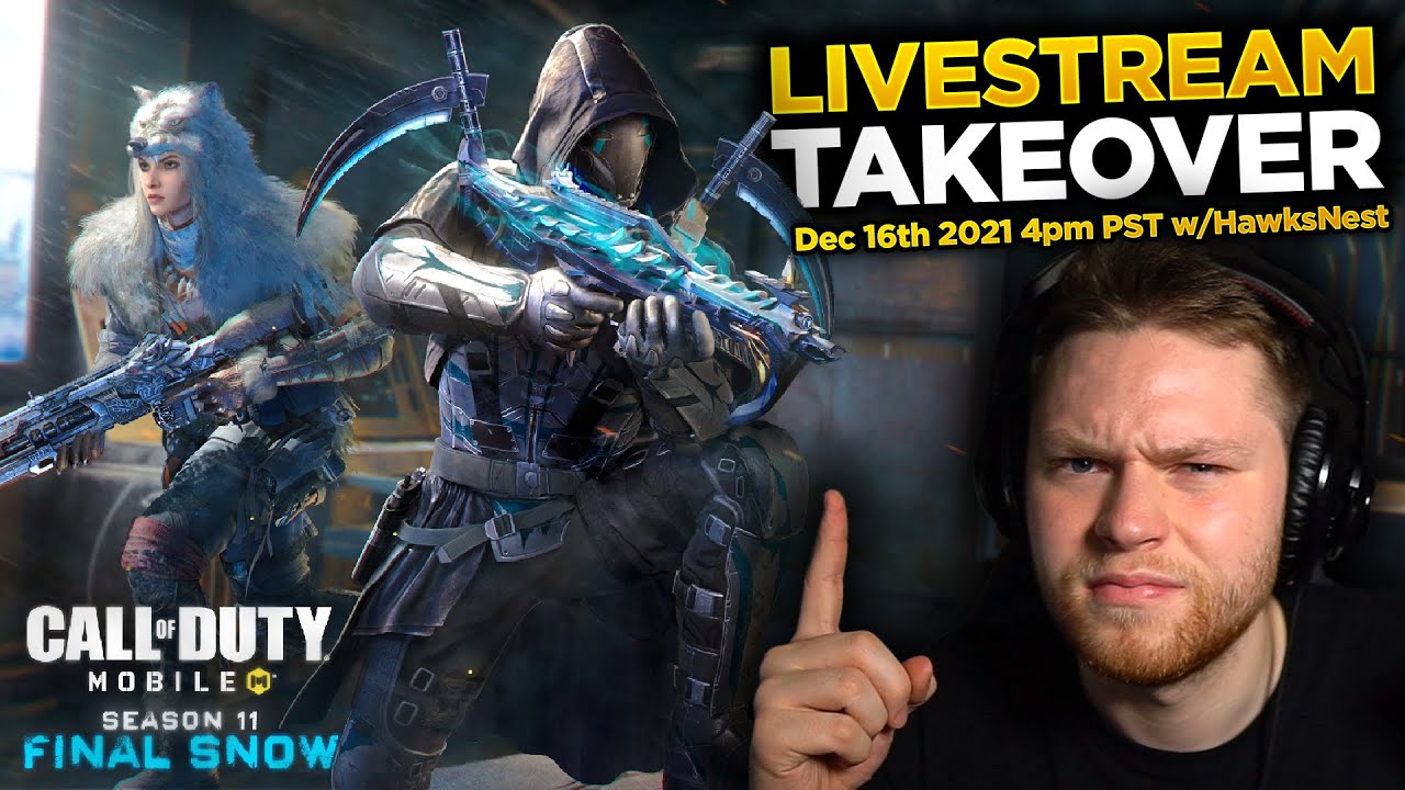 HawksNest's Season 11 Livestream Takeover | Call of Duty®: Mobile | 12/16 @ 4:00PM (PST)