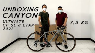 Unboxing Canyon Ultimate CF SL 8 Etap 