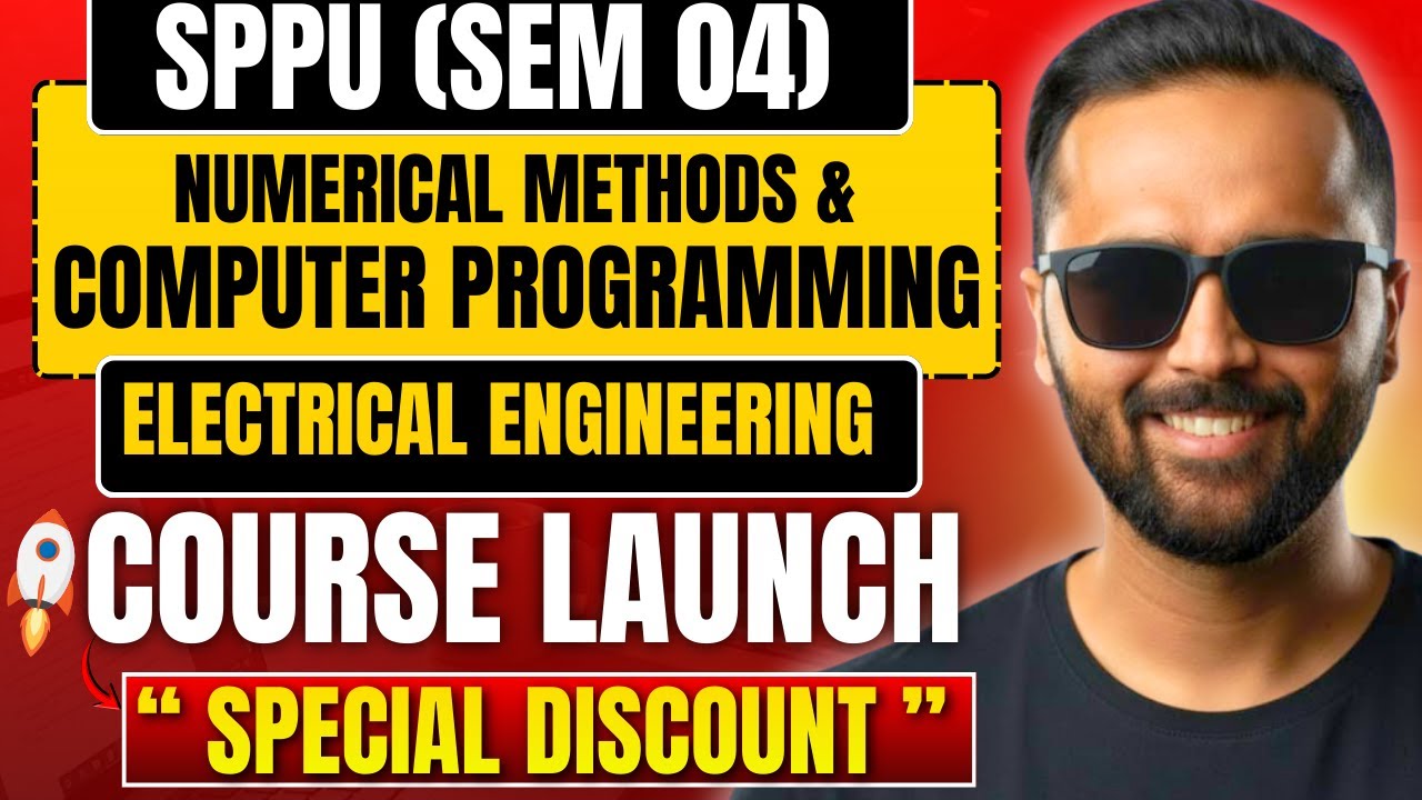 SPPU SEM 04 Course Launch 🚀 | Numerical Methods & Computer Programming ...