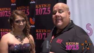 Maria D'Luz interview at 2015 Tejano Music Awards