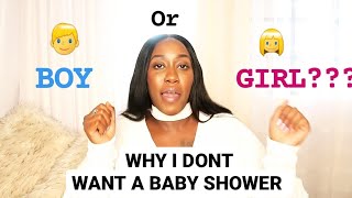 BABY GENDER REVEAL|NO BABY SHOWER FOR ME.