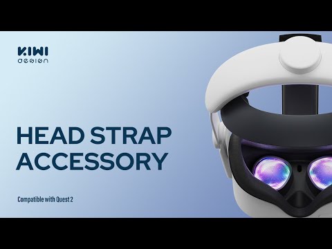 KIWI design Upgraded Elite Strap for Oculus Quest 2| Essential head strap