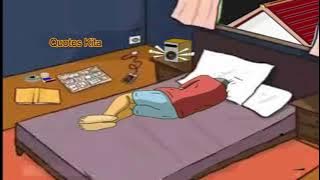 Status Animasi Tidur Sambil dengerin Dangdut Koplo