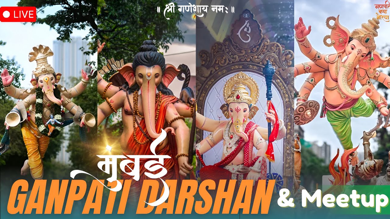 IRL - MUMBAI GANPATI DARSHAN & MEETUP WITH TGT FAMILY | GANESH GALLI, CHINTAMANI, LALBAUGCHA RAJA