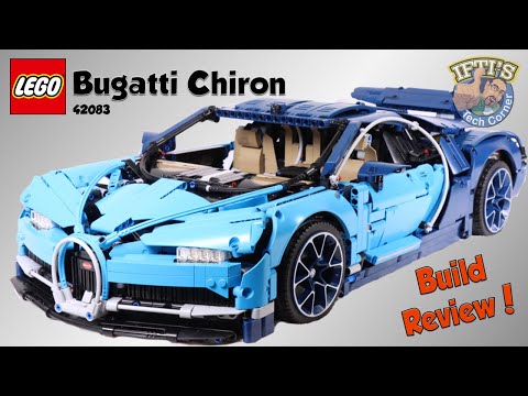  Review Lego Technic #42083 Bugatti Chiron