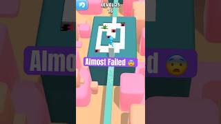 One Wrong Move = Game Over 😳 #shorts #stackydash