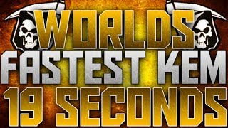 COD Ghosts: World's Fastest K.E.M. Strike (19 Seconds) :: Strikezone Blitz Spawn Trap Wealth