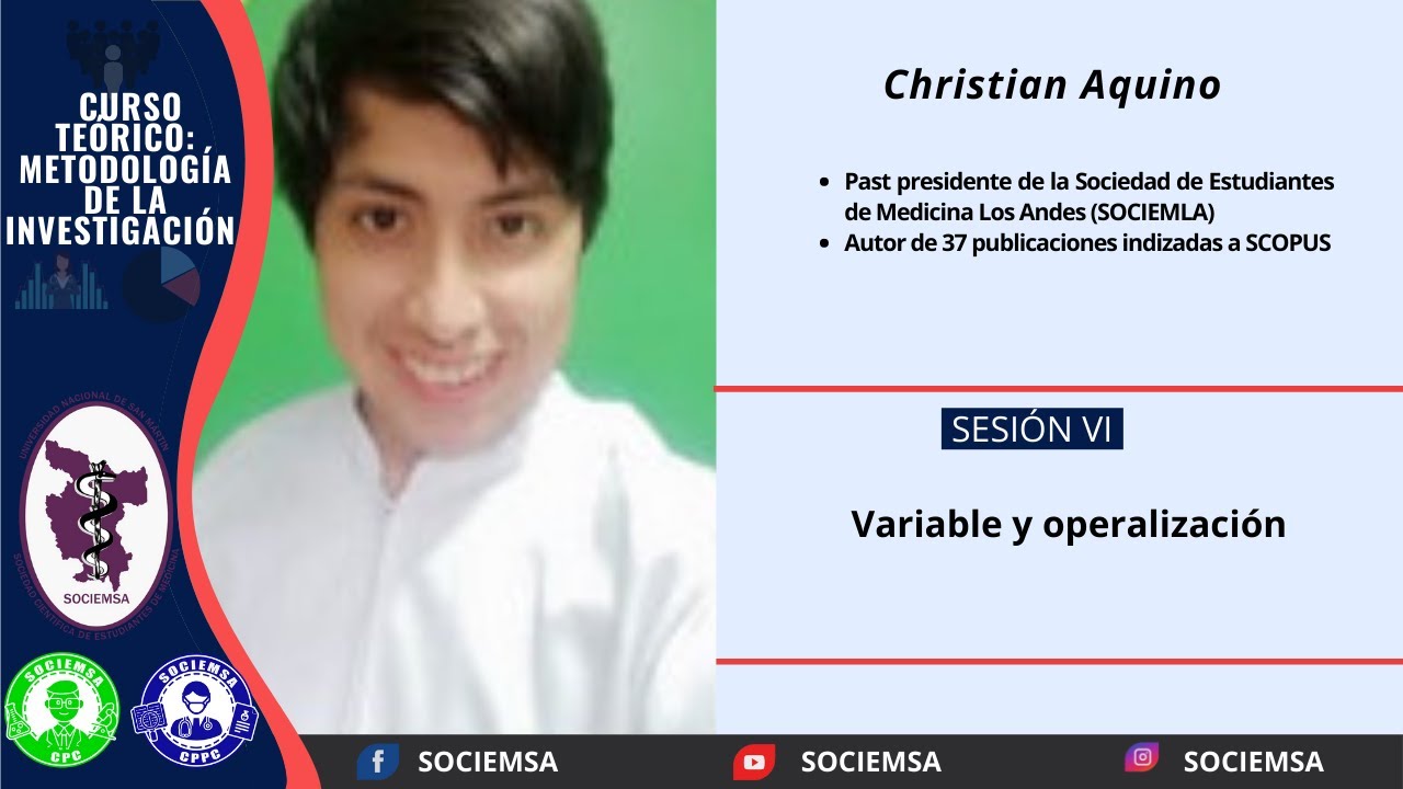 6. VARIABLE Y OPERALIZACIÓN