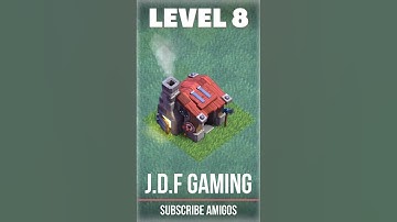 BUILDER BARRACKS LEVEL 1 TO MAX | CLASH OF CLANS. #shorts #coc