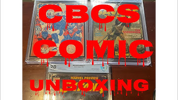 CBCS GRADED COMIC UNBOXING LETS GO!!!!
