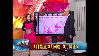股市現場*鄭明娟20190109-4【台股時間轉折的訊號 美台走勢有共同轉折34個月!就在2月!】(林隆炫)