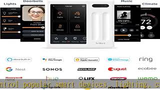Brilliant Smart Home Control (3-Switch Panel) — Alexa Built-In & Compatible with Ring, Sonos, Hue,