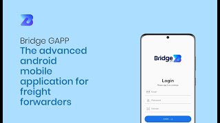 Experience the Services of Bridge LCS through Bridge GAPP | Android Mobile Application | ERP screenshot 2