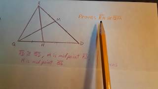 Proof with Congruent Triangles