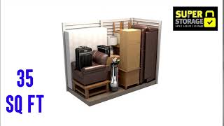 35 square Foot Unit Size Guide