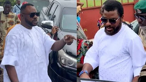 IBRAHIM CHATTA SPOTTED AT ODUNLADE ADEKOLA LATE DAD’S FINAL BURIAL IN EKITI