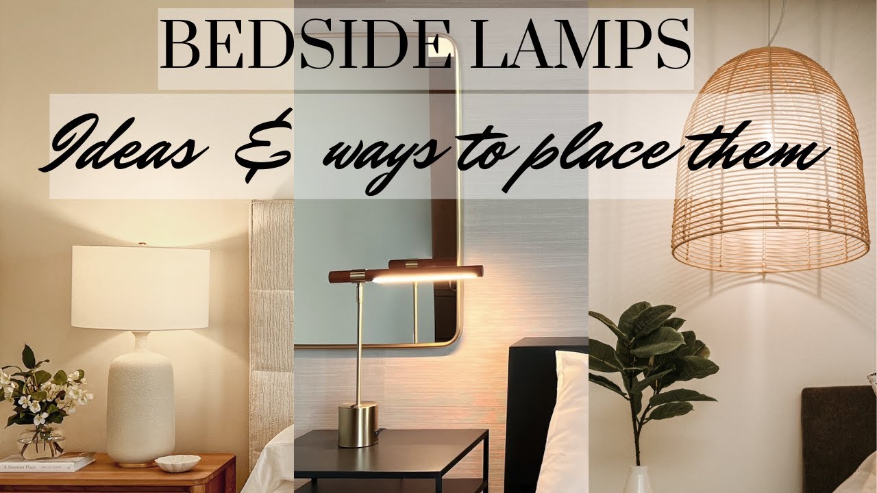 20+ Bedroom LAMPS For Nightstands l Night Stand Lamp Designs l Bedroom