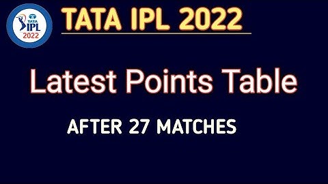 PointsTable IPL 2022 Today | Ipl Points Table After Match Rcb vs Dc | Latest PointsTable Ipl 2022