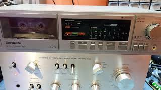 Tape Deck Gradiente C-424