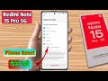 how to reset redmi note 15 pro | redmi note 15 pro reset kaise kare, redmi note 15 pro