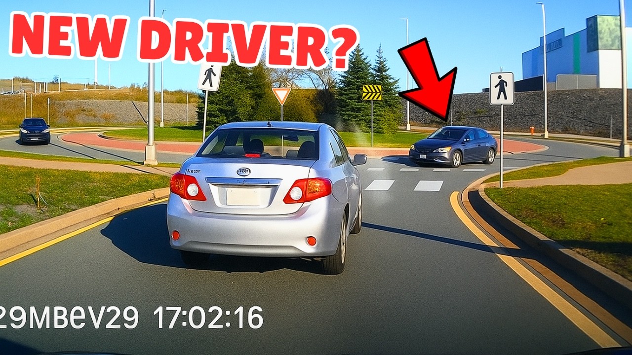 Подборка автокатастроф: ошибки в слепых зонах, аварии на перекрёстках и забавные полицейские погони