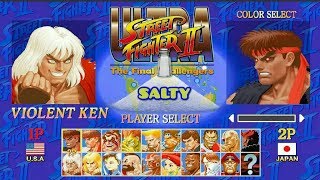 This is how you DON'T play Ultra Street Fighter 2