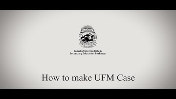 how to make UFM case