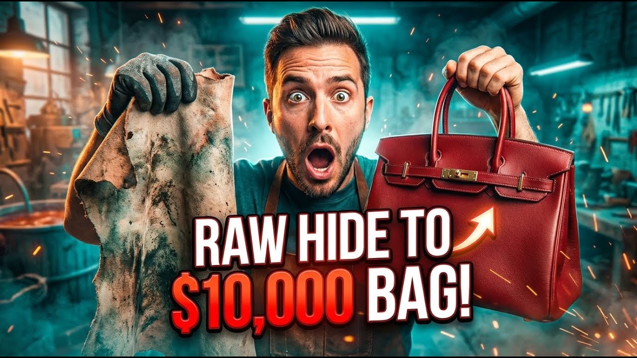 Horse Leather: Raw Hide to Luxury Bags (Full Process)