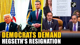 Celebrity Signal Chat Leak: Democrats increase calls for Defense Secretary Hegseth to resign Profile