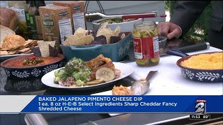 Cookin Time with H-E-B Grilled Pimento Ham Cheese