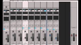 Submix Buses - Mixing with SONAR X1