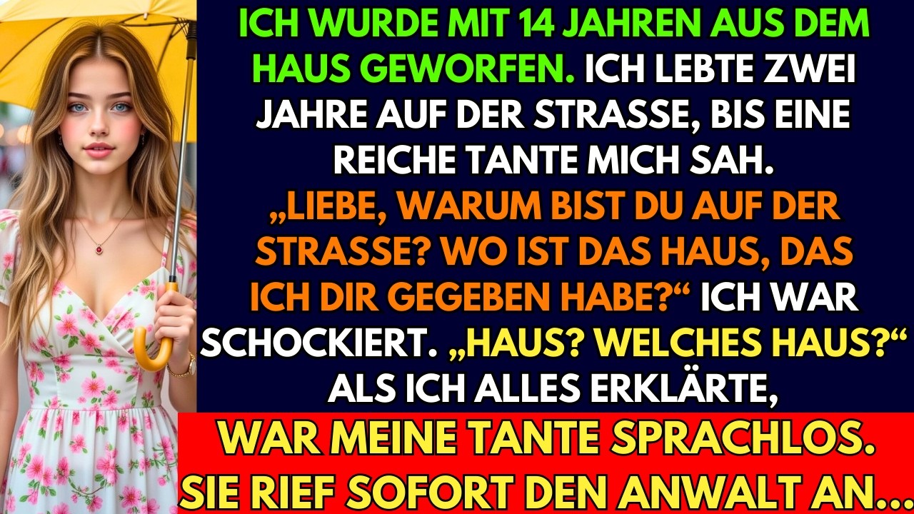 „Wo ist das Haus, das ich dir gegeben habe?“, fragte meine Tante und rief den Anwalt an…
