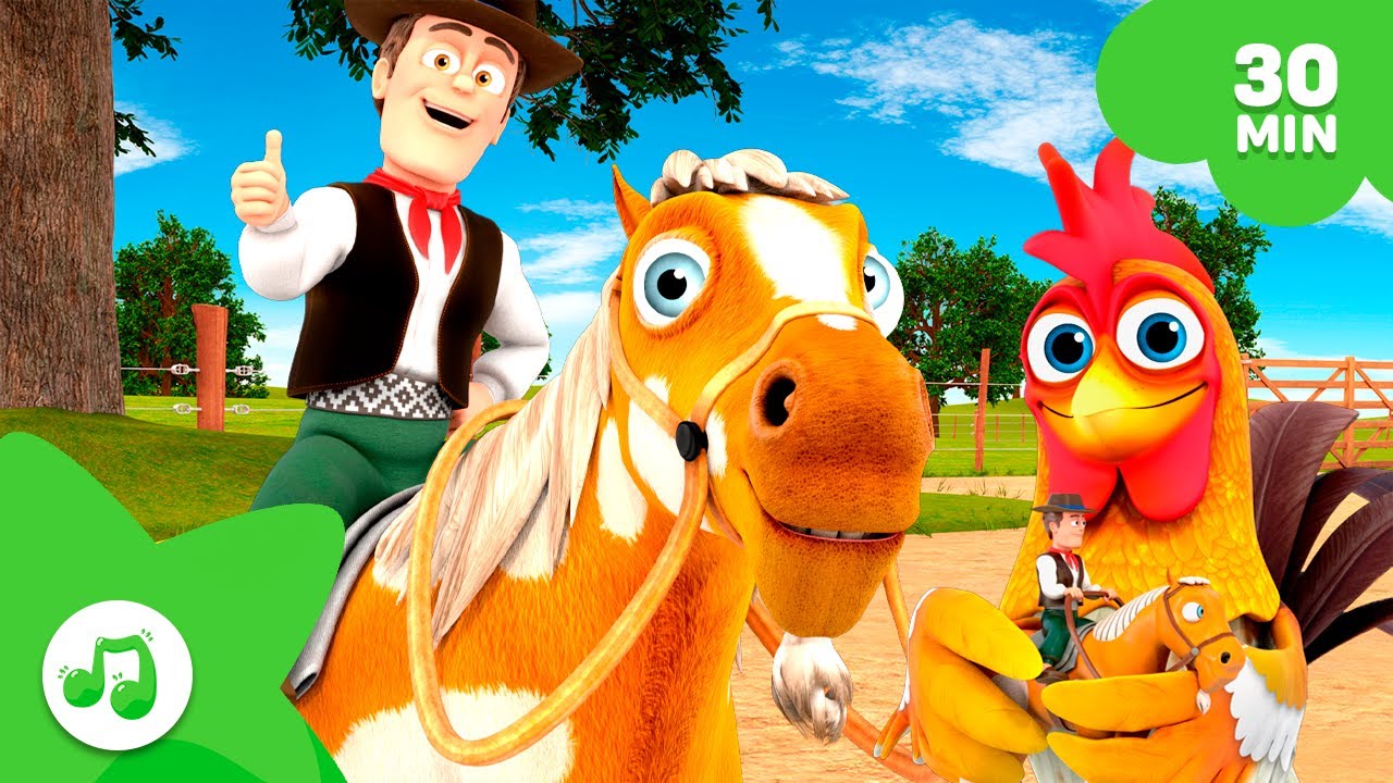 Sucessos para Cantar 🌈 A Fazenda do Zenon 👨🏻‍🌾 Compilação Infantil | Português do BRASIL