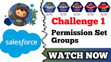 Permission Set Groups | Salesforce Trailhead | Get Started with Permission Set Groups