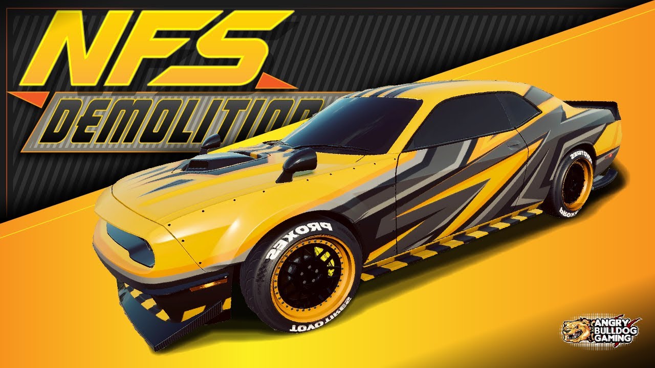 NFSHEAT DEMOLITION WRAP TUTORIAL│LIVERY CAR WRAPS│Challenger SRT8 '14